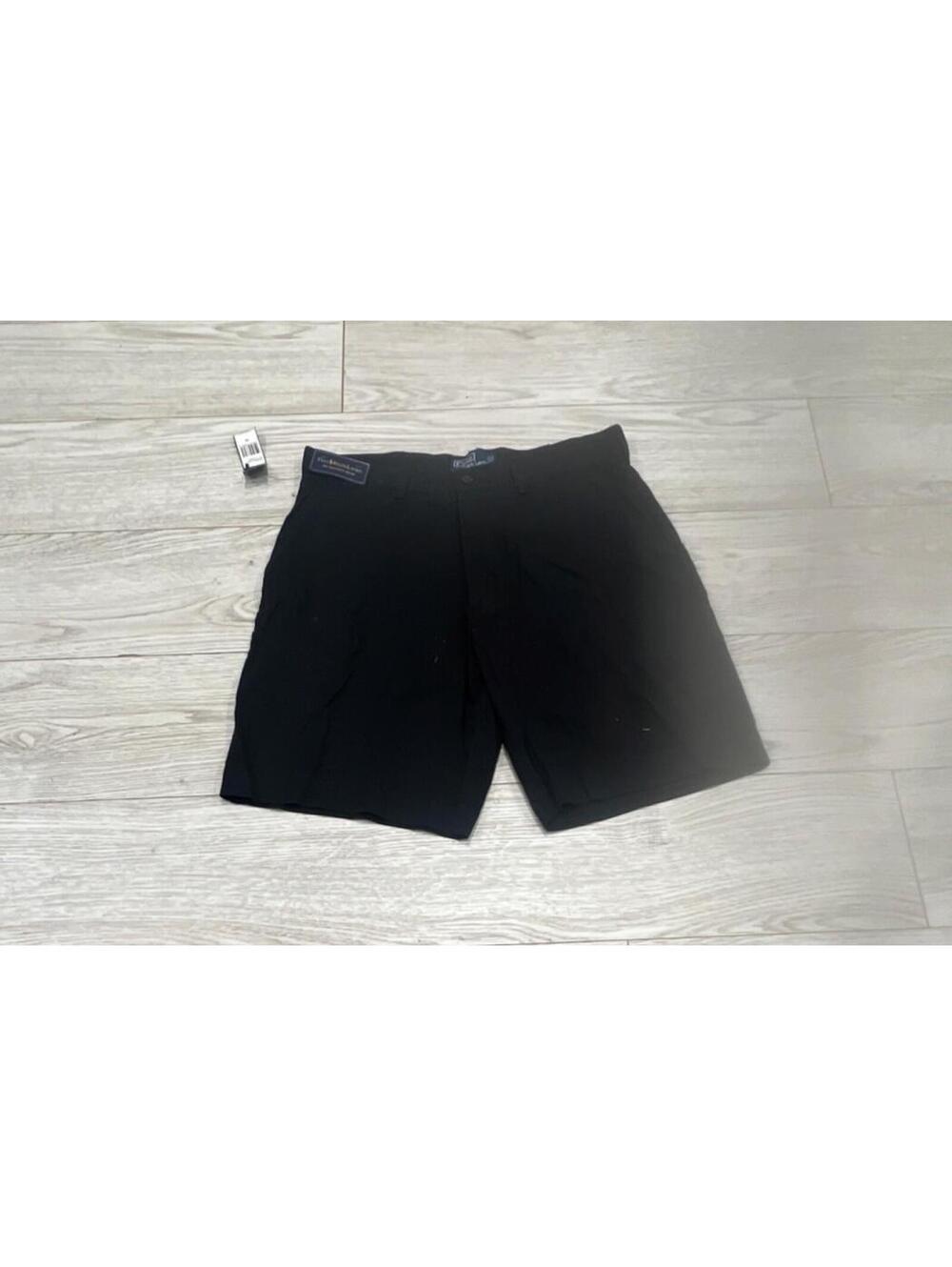 NEW SPRING/SUMMER Polo Ralph Lauren Men's Black Cotton Chino Shorts SIZE 34 $78